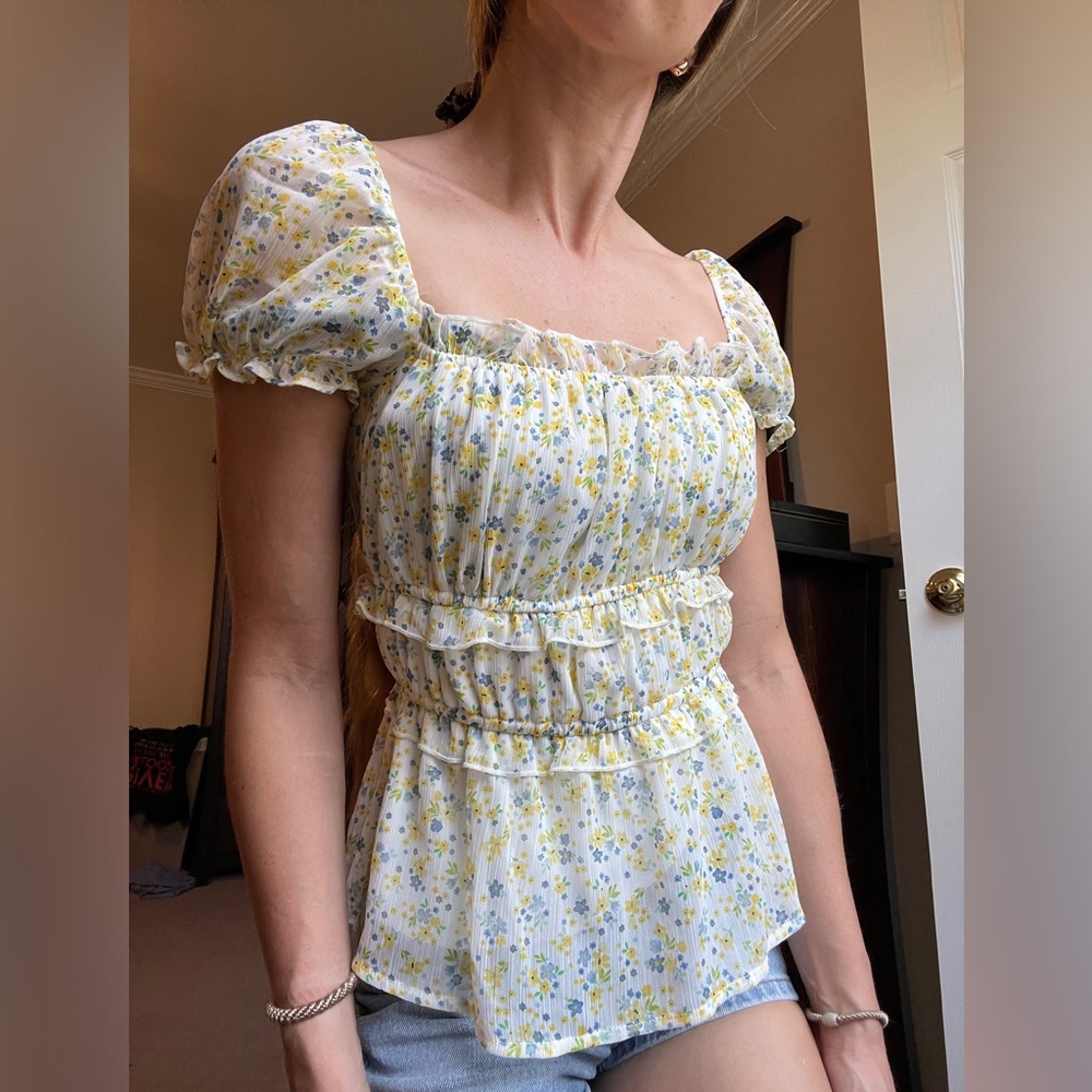 Romantic summer top